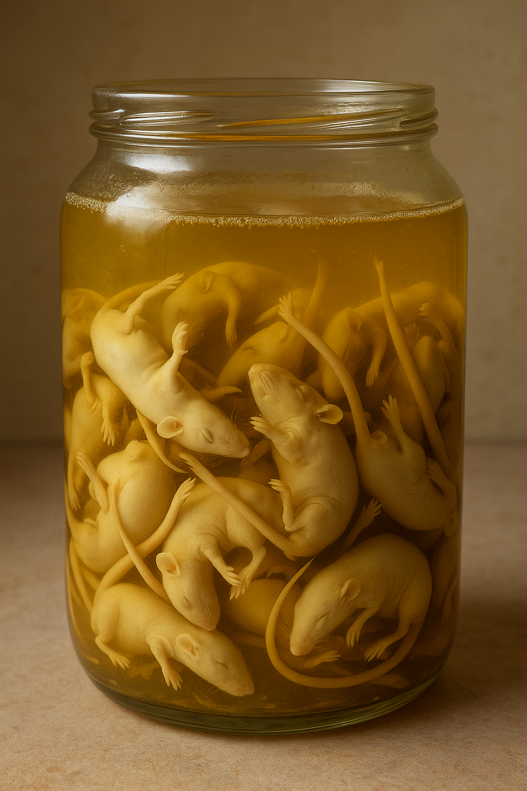 Vino de ratones fermentado